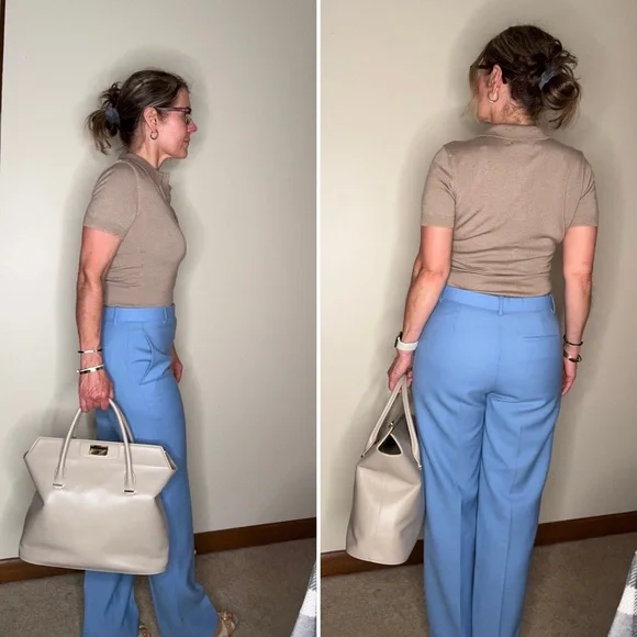 The Row Carryall 14 in Ecru leather - Picture 4 of 17